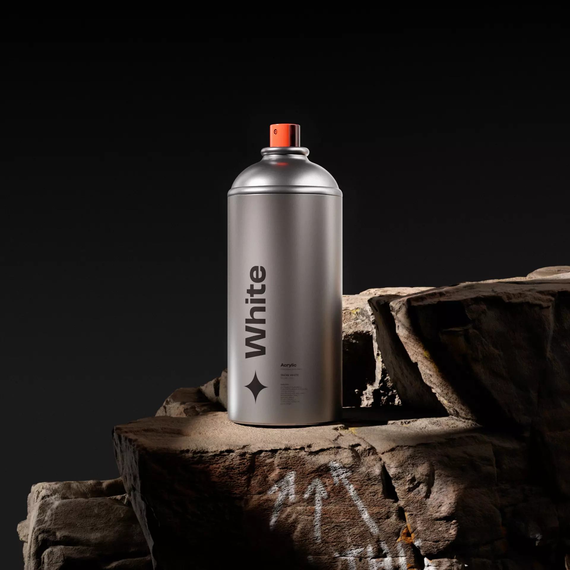 3D beverage can product render