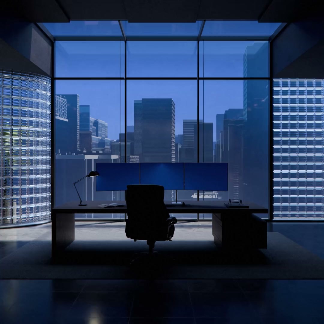 Skyll CGI environment and 3D brand visual