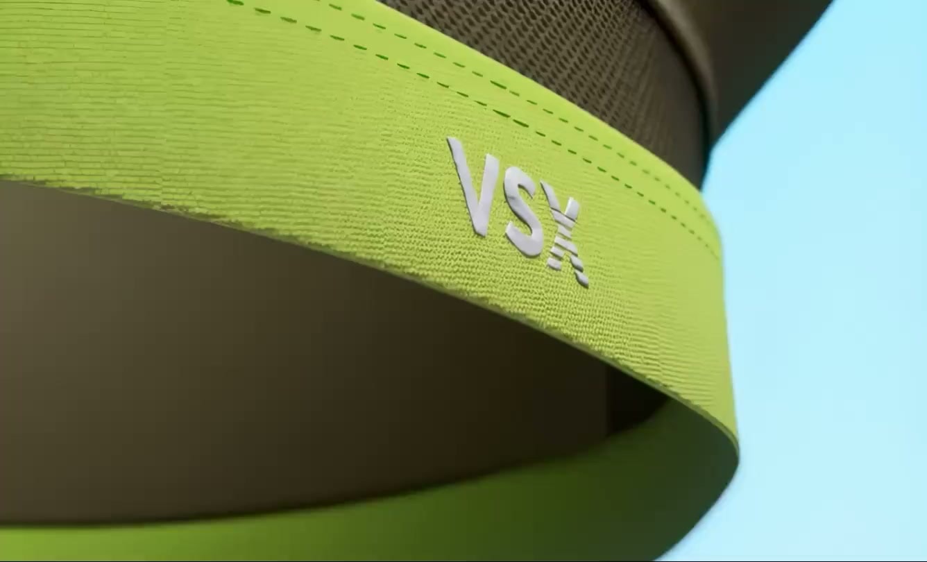 The VSX Sports Bra 3D product visualization preview
