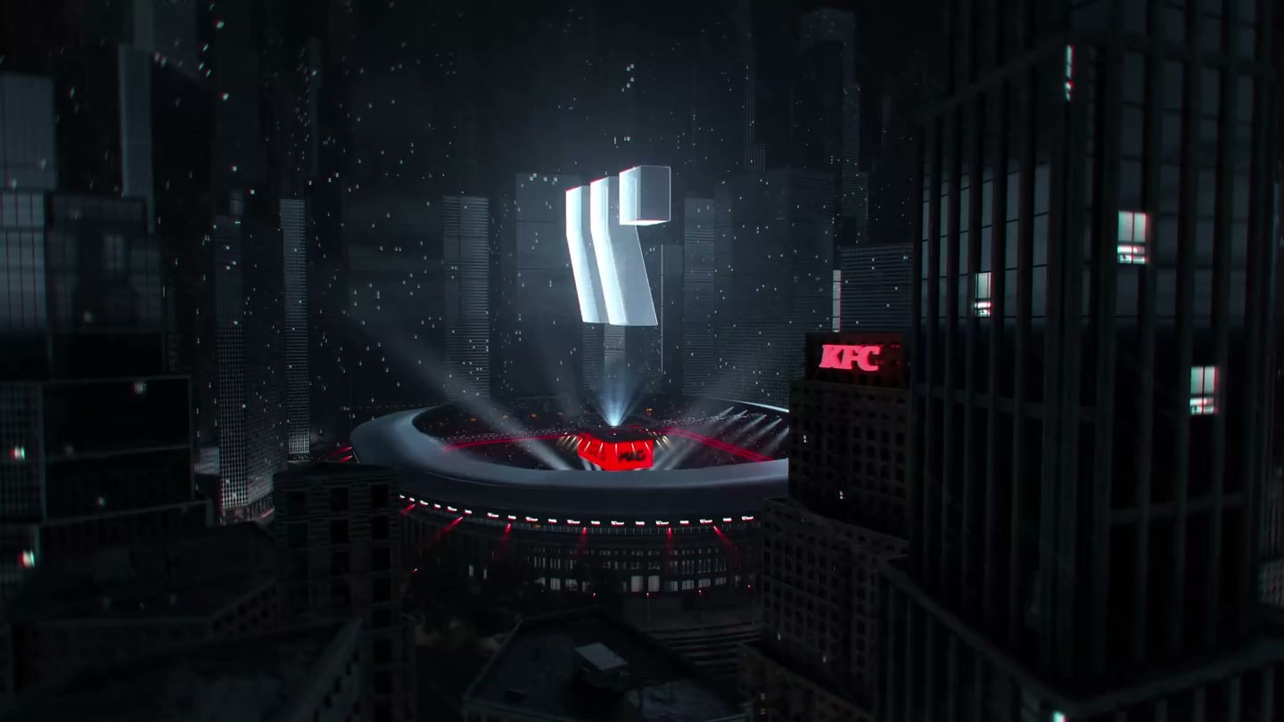 The Mag Wrap 2025 looping 3D motion design background